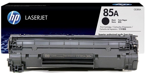 color Negro Printing Pleasure CE285A 85A Tóner compatible con HP Laserjet Pro P1100/P1102/P1102w/M1132MFP/M1212NF Pack de 2 